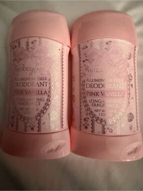 Amber Glow | Pink Vanilla Aluminum-Free Deodorant | 2 items